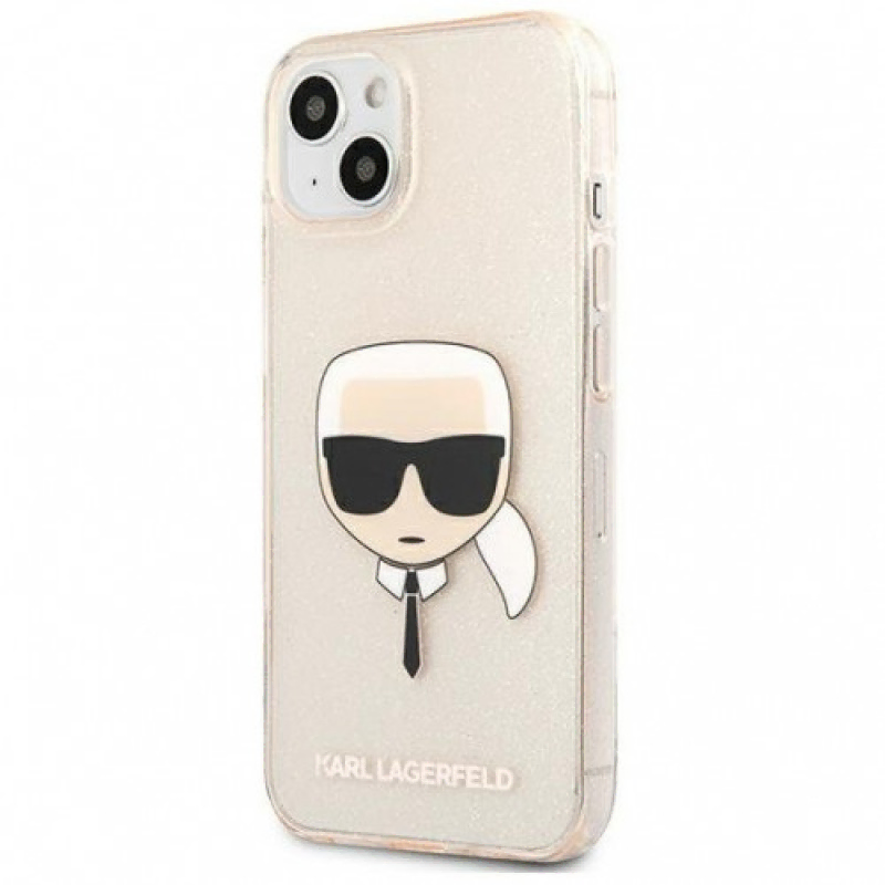 Чехол iPhone 13 Lagerfeld TPU Glitters Karl