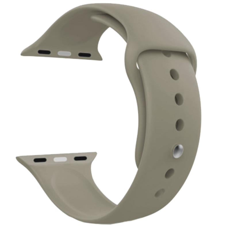 Ремешок Apple Watch Silicon 42mm (Серый)
