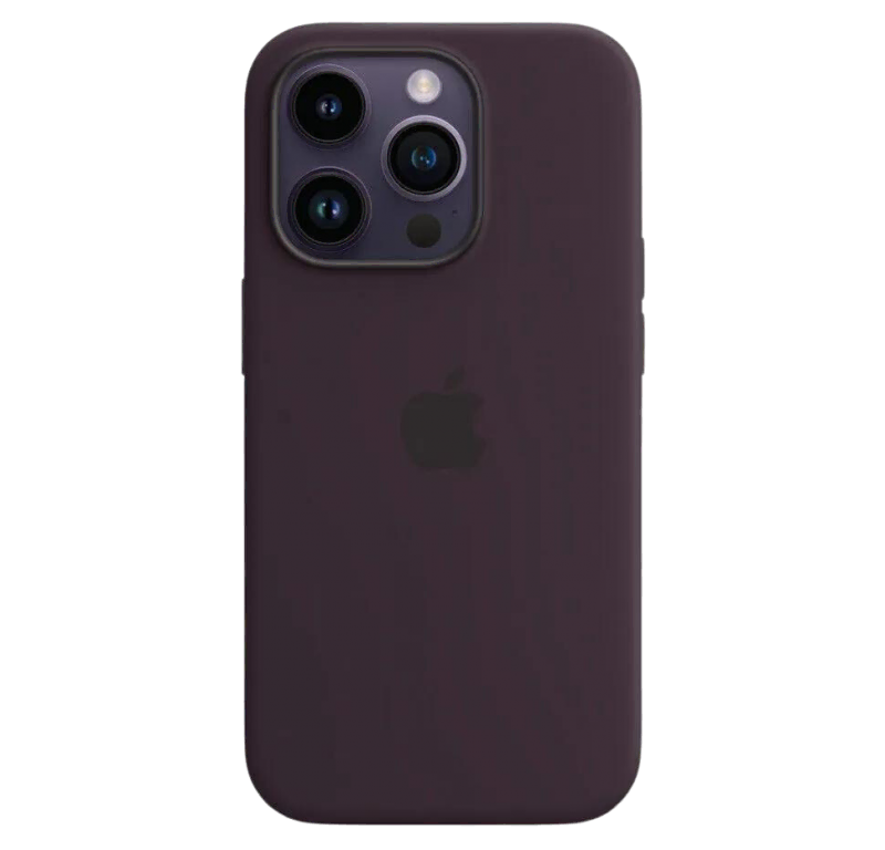 Накладка Apple iPhone 14 Pro Silicon Case MagSafe No Animation (Сливовый)